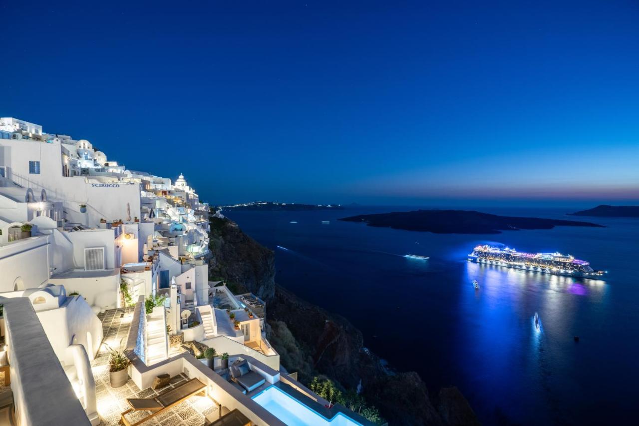 Inspire Santorini Luxury Villas Fira  Exteriér fotografie